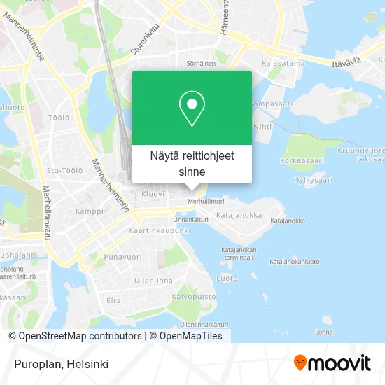 Puroplan kartta