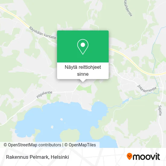 Rakennus Pelmark kartta