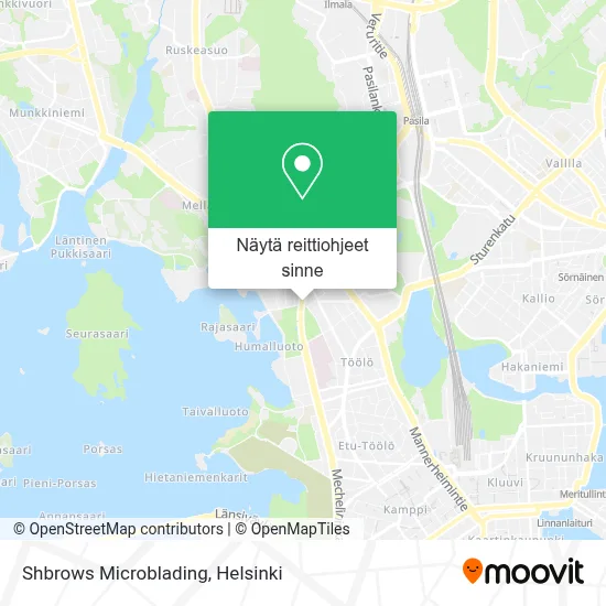 Shbrows Microblading kartta
