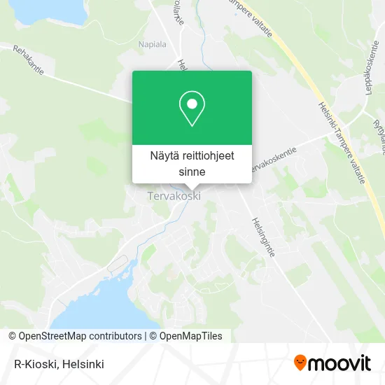 R-Kioski kartta