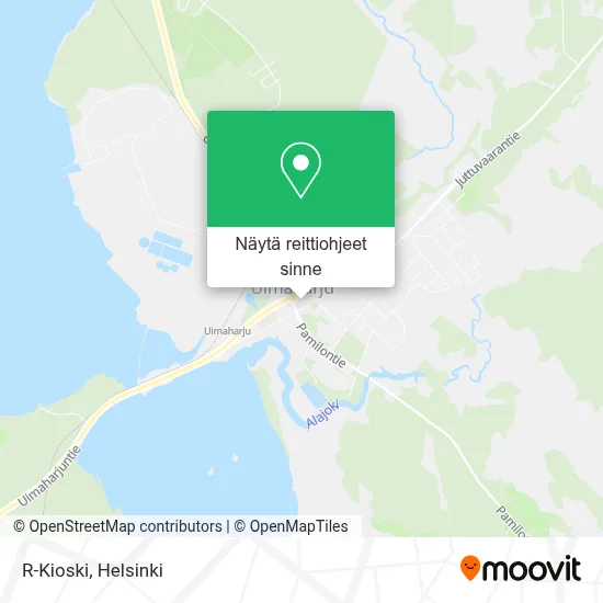 R-Kioski kartta