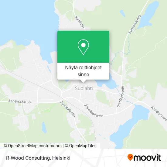 R-Wood Consulting kartta