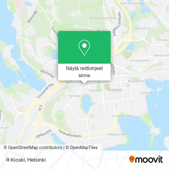 R-Kioski kartta