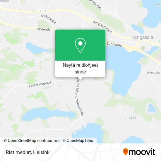 Ristimediat kartta