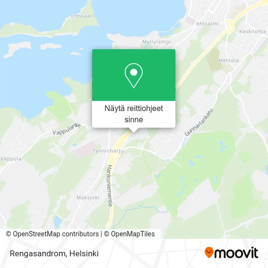 Rengasandrom kartta