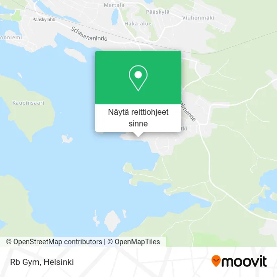 Rb Gym kartta