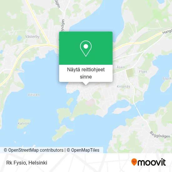 Rk Fysio kartta