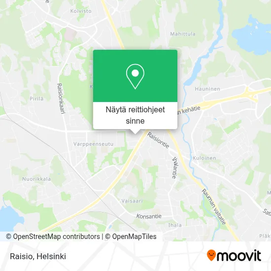 Raisio kartta