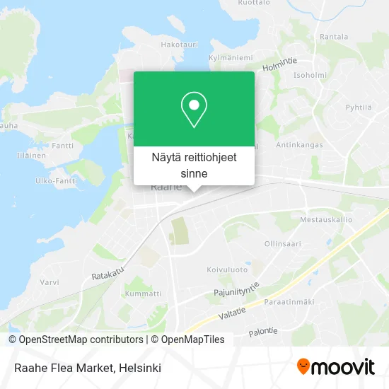 Raahe Flea Market kartta