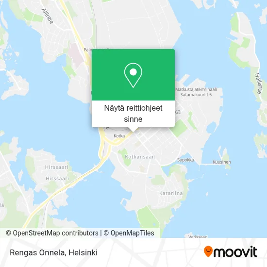 Rengas Onnela kartta