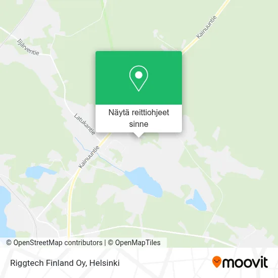 Riggtech Finland Oy kartta