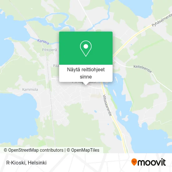 R-Kioski kartta