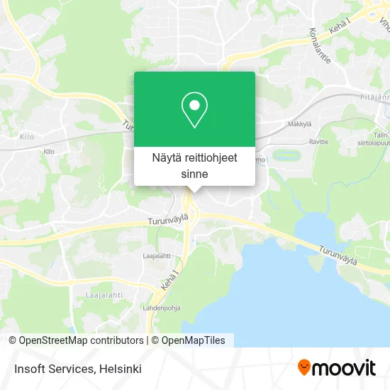 Insoft Services kartta