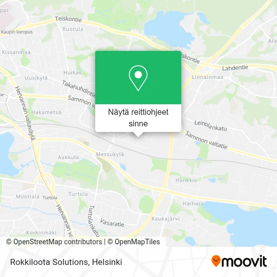 Rokkiloota Solutions kartta