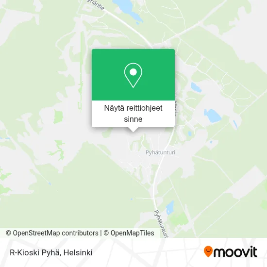 R-Kioski Pyhä kartta
