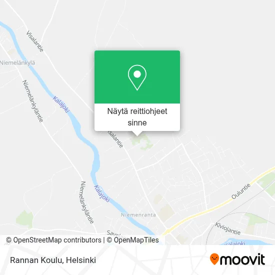 Rannan Koulu kartta