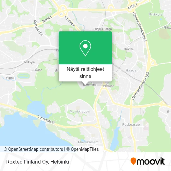 Roxtec Finland Oy kartta