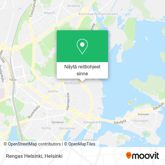 Rengas Helsinki kartta