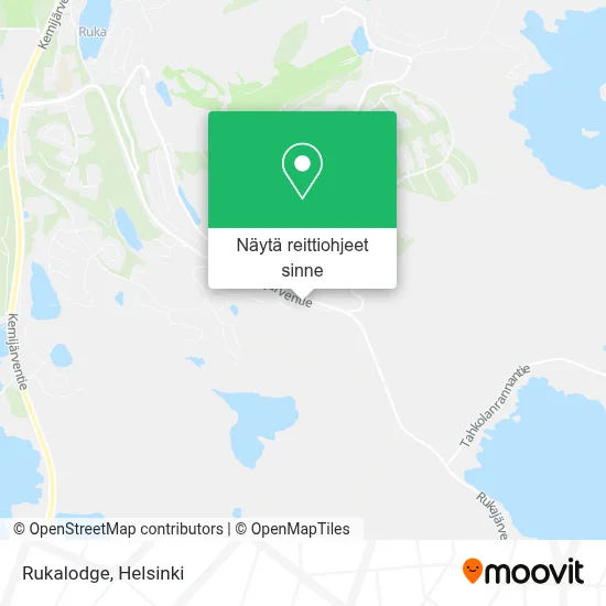 Rukalodge kartta