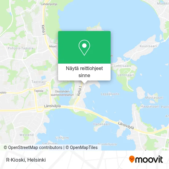 R-Kioski kartta