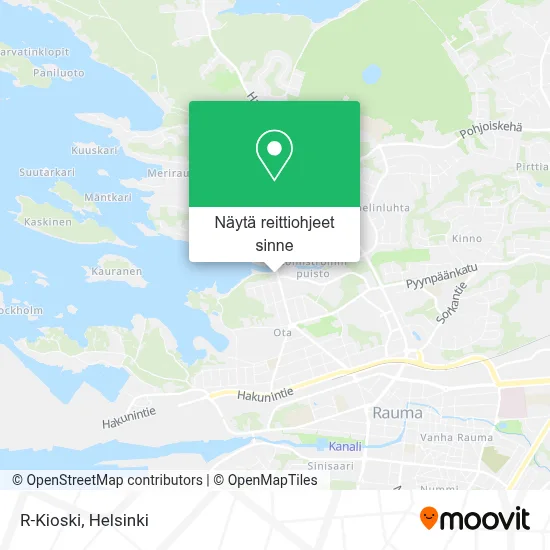R-Kioski kartta