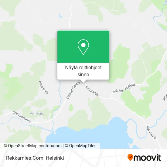 Rekkamies.Com kartta
