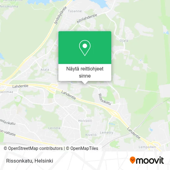 Rissonkatu kartta