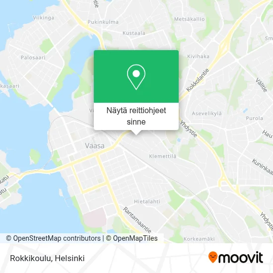 Rokkikoulu kartta