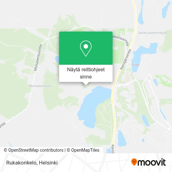 Rukakonkelo kartta