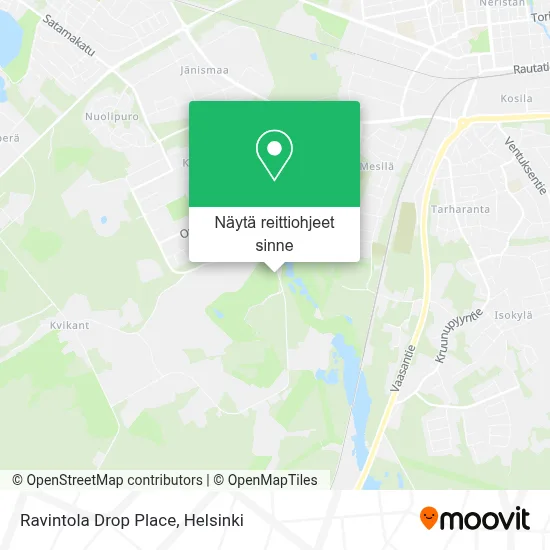 Ravintola Drop Place kartta