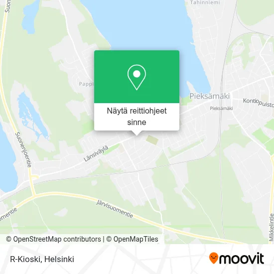 R-Kioski kartta