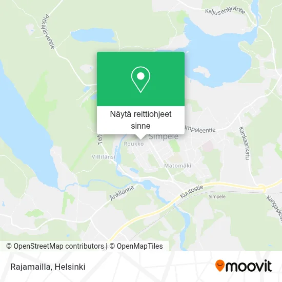 Rajamailla kartta