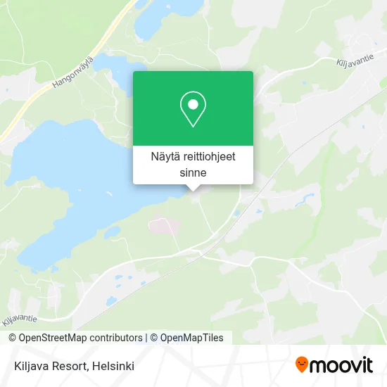 Kiljava Resort kartta