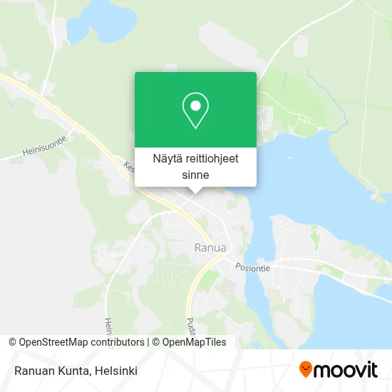 Ranuan Kunta kartta