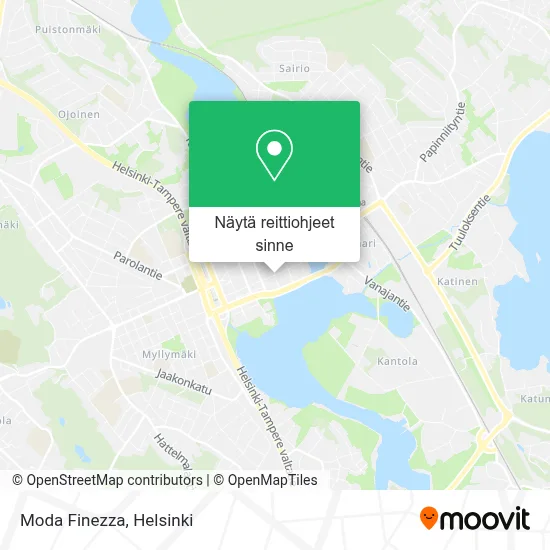 Moda Finezza kartta