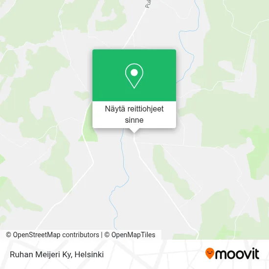 Ruhan Meijeri Ky kartta