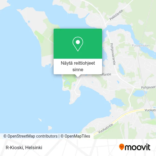 R-Kioski kartta