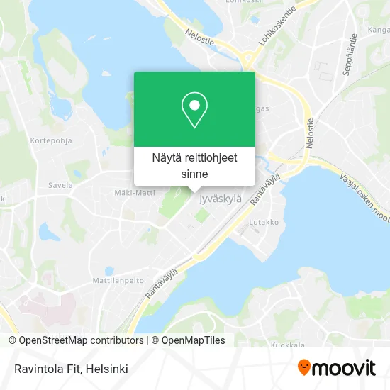 Ravintola Fit kartta