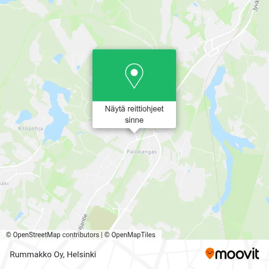 Rummakko Oy kartta