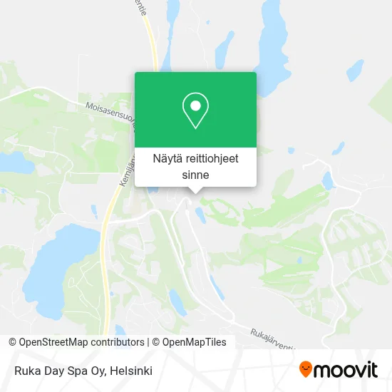 Ruka Day Spa Oy kartta