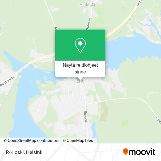 R-Kioski kartta