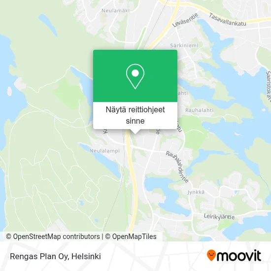 Rengas Plan Oy kartta