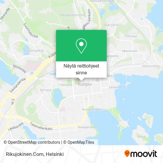 Rikujokinen.Com kartta