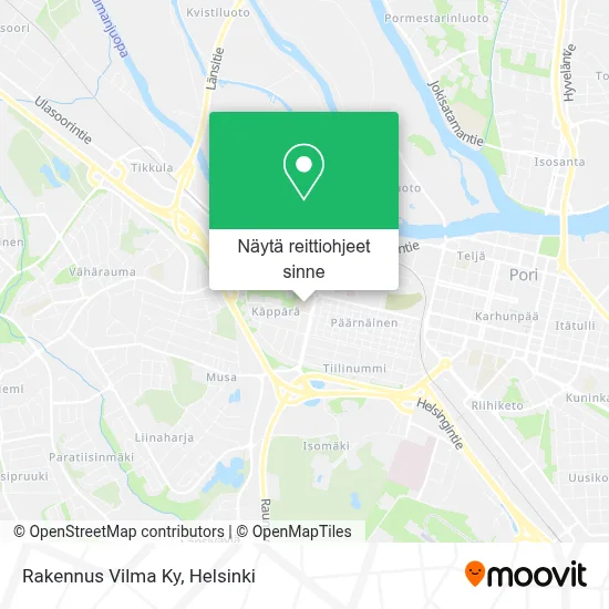 Rakennus Vilma Ky kartta