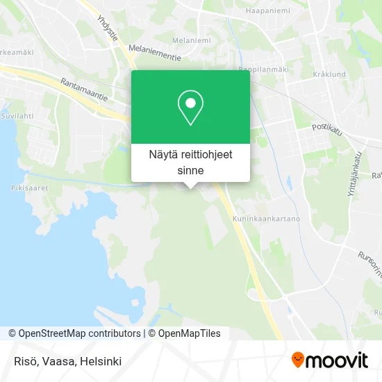 Risö, Vaasa kartta