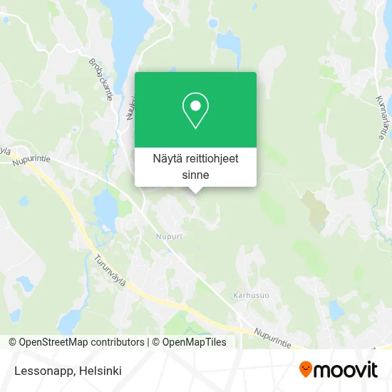 Lessonapp kartta