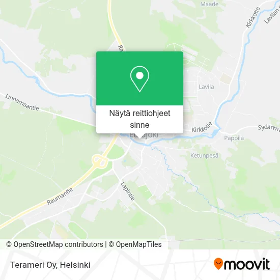 Terameri Oy kartta