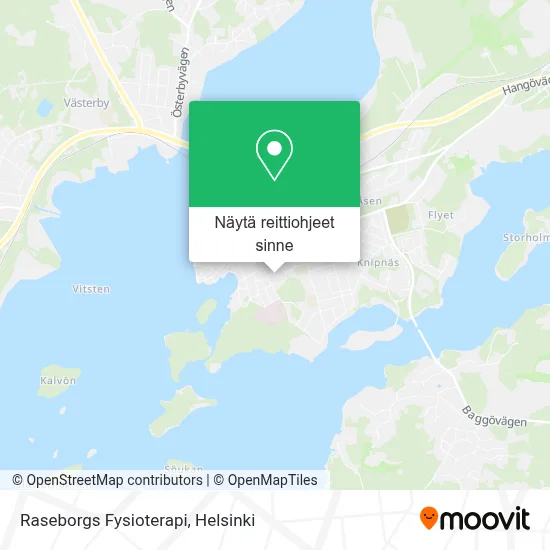 Raseborgs Fysioterapi kartta