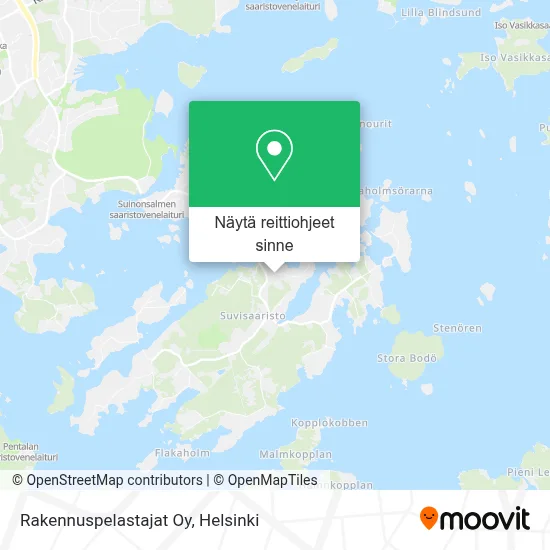 Rakennuspelastajat Oy kartta