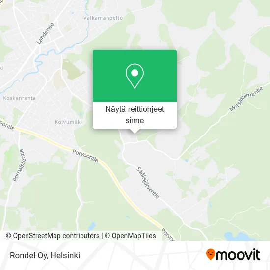 Rondel Oy kartta